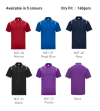 Mircofiber Polo - M 3700 Dry Fit Shirt Uniform & Caps