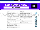H-LBSW400 LED Moving Head LED Display Visual Equipment
