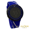 Reebok Digital Blue and White Silicone Unisex Watch RV-ELI-G9-PBIN-BN REEBOK