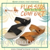 JJ MASTINI PLUSSIZE Women Comfort Slipper-JM-51-50544-BROWN Colour Plus Size Shoes