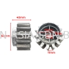 15T Zinc Gear Accessories DC Sliding Motor Autogate Series