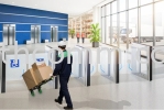 SPG257 MAG Line Swing Barrier MAG TURNSTILE