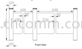 SPG431 MAG NEO SWING BARRIER MAG TURNSTILE