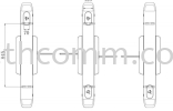 FPG257 MAG LiNE FLAP BARRIER MAG TURNSTILE