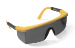 Yellow Frame Safety Goggles (Clear/ Smoke) Safety Eyewear