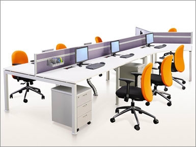 7 Cluster AIM Desking System (AIM28-C7-3-RM)