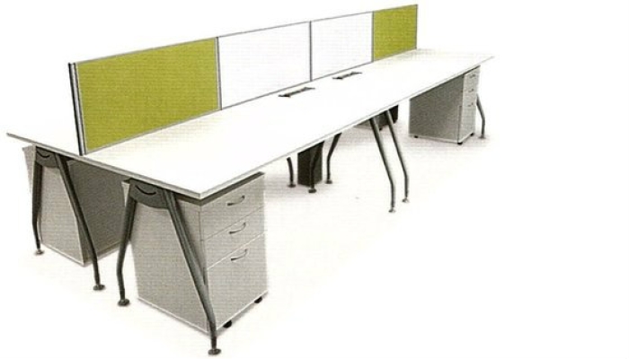 4 Pax Inula AIM Desking System (AIM28-C4-1-BT)