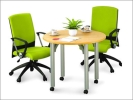 Round Conference Table Pole LEG Discussion Table Office Table