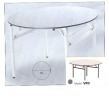 Foldable Round Table VFO Folding Table Office Table