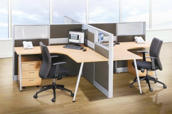 Office Workstation (AIM80-C4-1S-TW-TS)