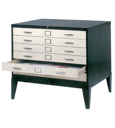 6 Drawer Horizontal Plan File Cabinet (AIM105S)