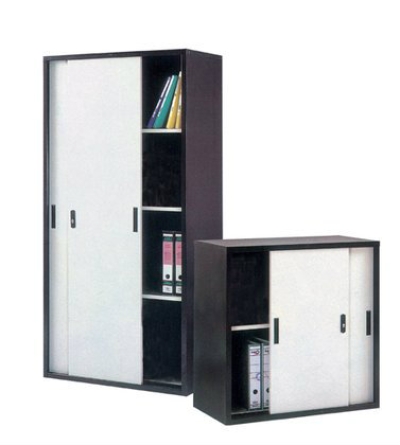 Full Height & Half Height Steel Cupboard with Steel Sliding Door