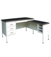 L-Shape Pedestal Desk AIM101S Pedestal Desk Office Table