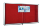 Velvet Notice Board with Aluminium Frame Cabinet Aluminium Notice Board Notice Board