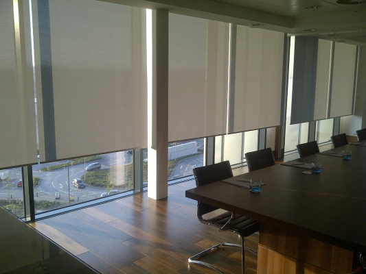 Conference Room Roller Blind