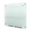 Tempered Glass Writing Board with stainless steel nuts Wall Mounted Writing Board / White Board