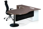 Crina L shape directo table front view Office Director Table