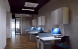 admin area simple and nice design KL Office Space Design Office Renovation