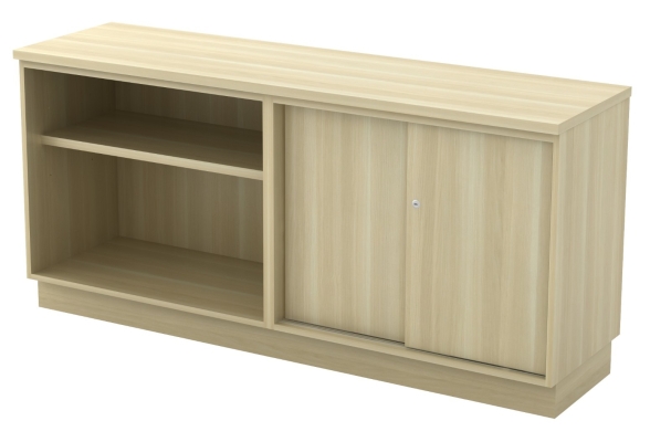 Open Shelf + Sliding Door Low Cabinet (AIM7160YOS)