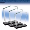 CY 587 (A) Crystal Plaque  Crystal Series Trophy