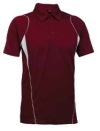 QD 2506 - Maroon,White Quick Dry Tshirt Oren Sport