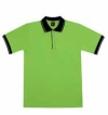 SJ 0113 - Lime Green,Navy Single Jersey Tshirt Oren Sport