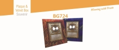 BG724 Plaque / Velvet Box & Souvenir Item Souvenir And Plaques Baguss