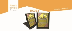 BG314 Plaque / Velvet Box & Souvenir Item Souvenir And Plaques Baguss