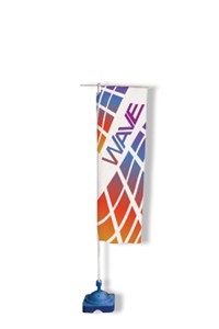 Telescopic 3 Meter Flag (SFT3)