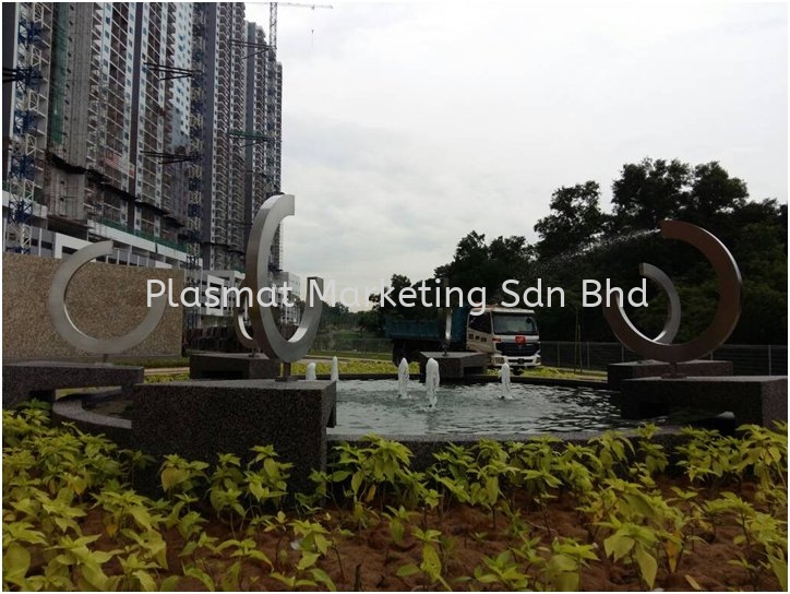 Stainless Steel Sculpture Water feature