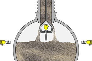 Point level detection during the loading of trucks