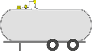 Dependable remote monitoring of mobile storage tanks