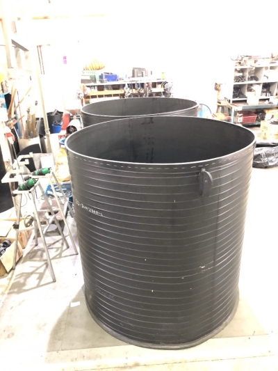 DLM Model HDPE Tank - Open Top 