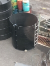 DLM Model HDPE Tank - Open Top  DLM HDPE Spiral Type Storage Tank