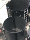 DLM Model HDPE Tank - Open Top  DLM HDPE Spiral Type Storage Tank