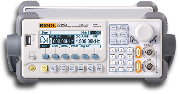 RIGOL DG1000 Series Arbitrary Waveform Function Generator