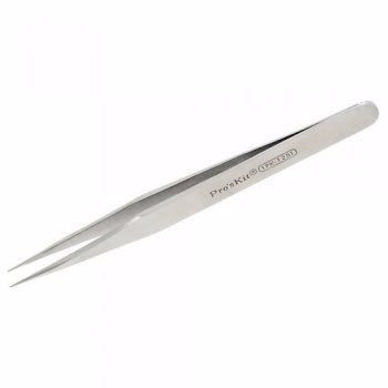 proskit straight sharp tweezer