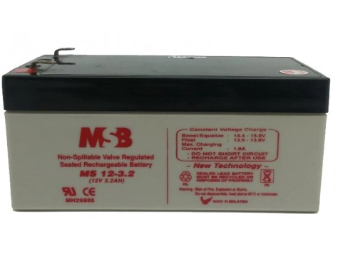 msb ms12-3.2 lead acid battery