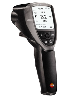 Testo 835-H1 - Infrared thermometer plus moisture measuring