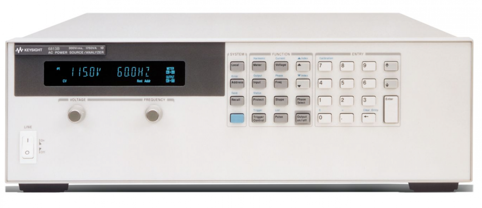 keysight performance ac power source, 1750va, 300v, 13a, 6813b