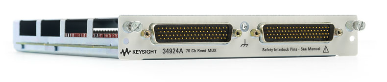 keysight 70-channel reed multiplexer for 34980a, 34924a
