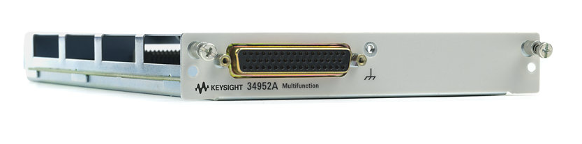 keysight multifunction module with 32-bit dio, 2-ch d/a and totalizer for 34980a, 34952a