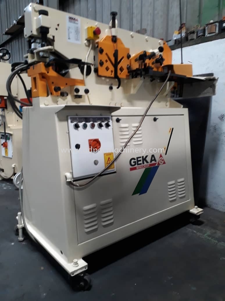 "Geka" Refurbished Hydraulic Steel-Worker 