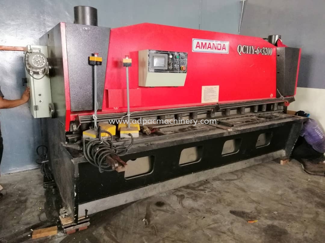 Used Amanda Hydraulic NC Shearing Machine