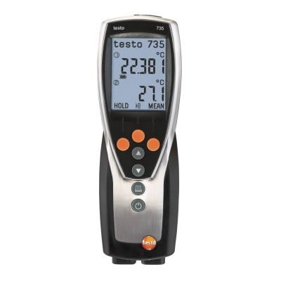 Testo 735-1 - Temperature Measuring Instrument (3-Channel) [SKU 0560 7351]