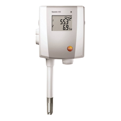 testo Saveris H2 E | 2-Channel Temperature/Humidity Ethernet Probe, with Display [SKU 0572 6192]