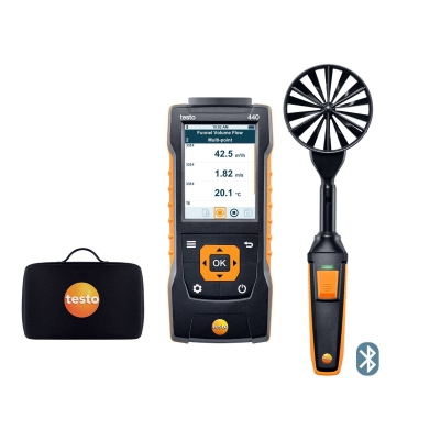 testo 440 | 100 mm Vane Kit with Bluetooth® [SKU 0563 4403]