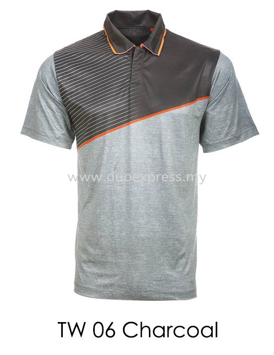 TW 06 Charcoal Golf T Shirt