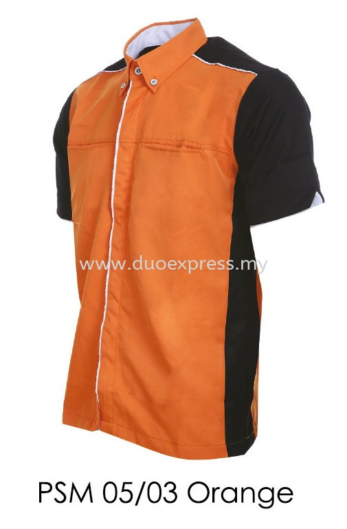 PSM 05 03 Orange Unisex Corporate Shirt