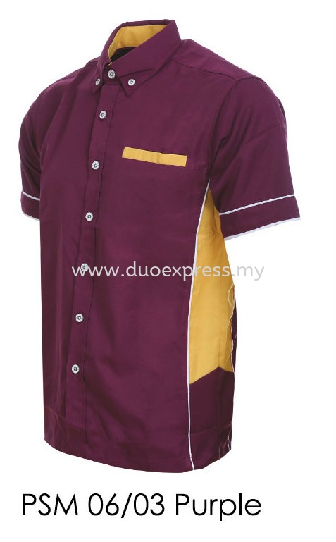 PSM 06 03 Purple Unisex Corporate Shirt